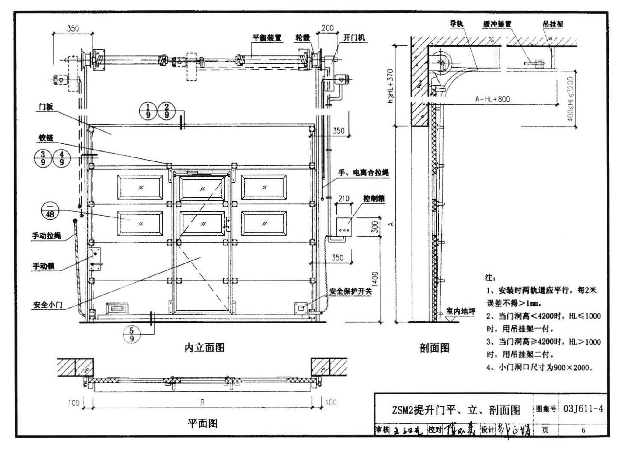 "且整量 γ  a- 叫 l 800 导轨 开门事 l 200  350  . .